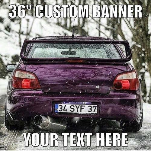 Text Banner Sticker Custom Text / Font Stickers – Sticker Boost