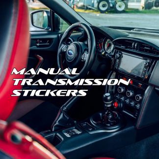Manual Transmission Stickers