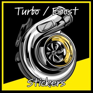 Turbo / Boost Stickers