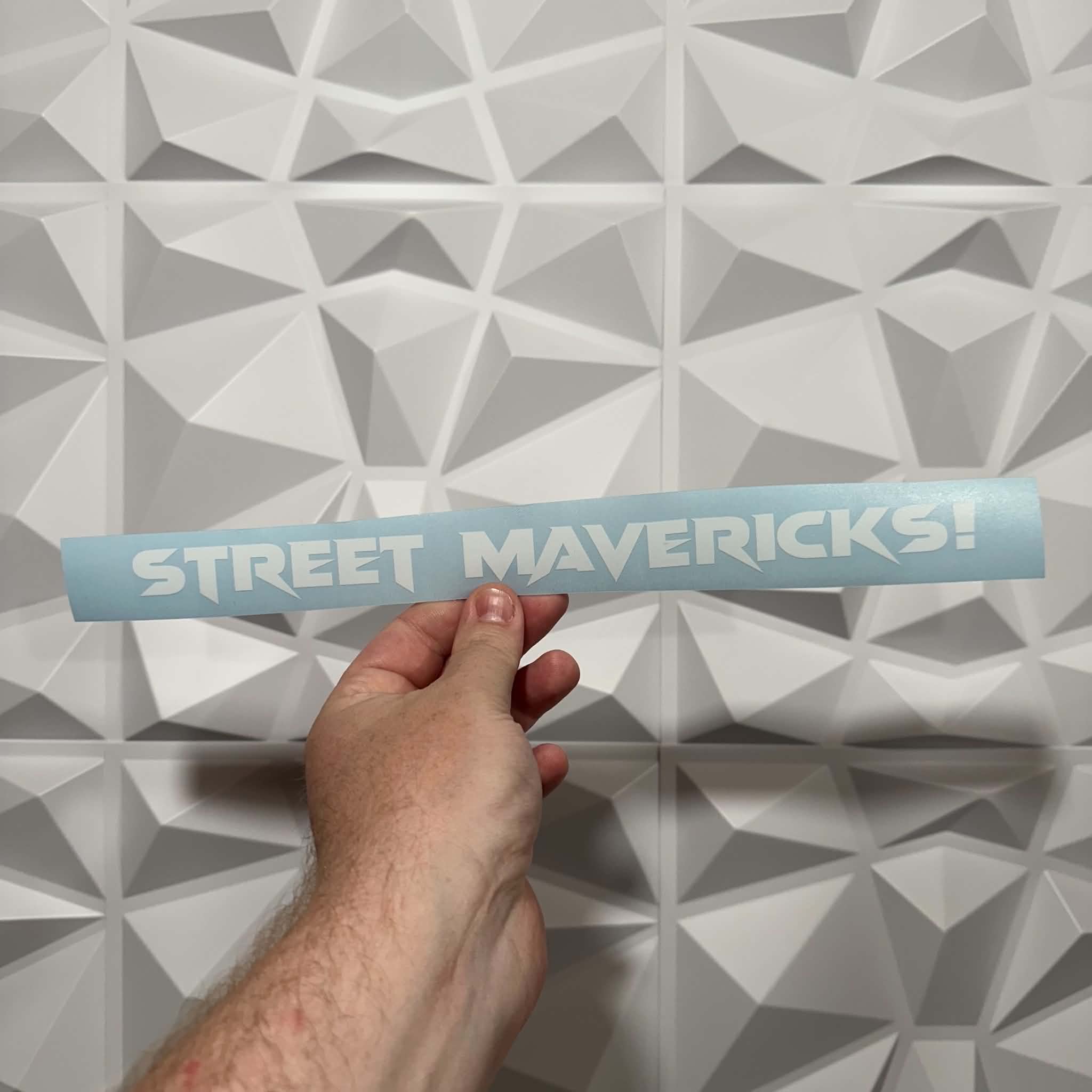 Street Mavericks Text Sticker - Image 3
